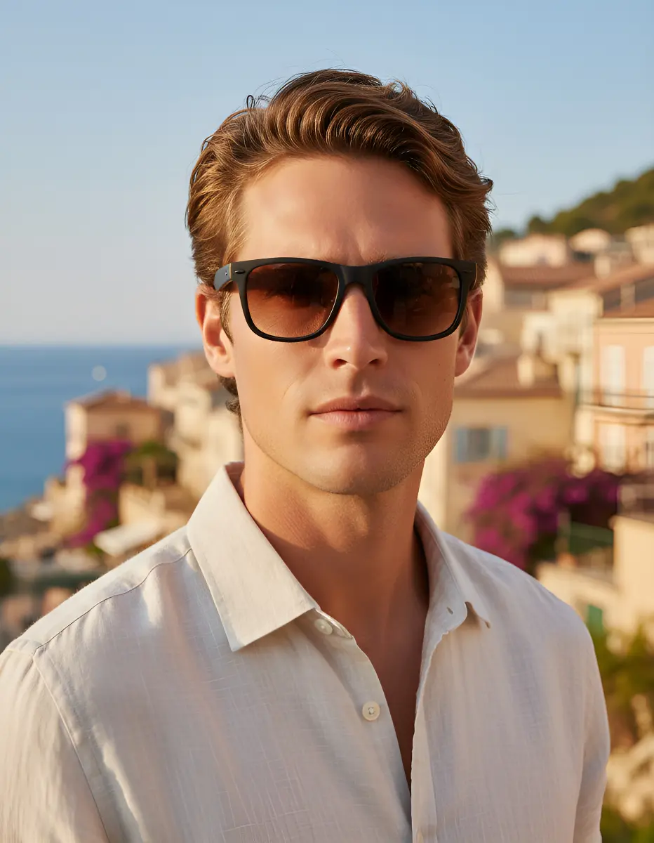 Lentes Usual U-018: diseño atractivo con estructura delicada